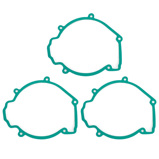 3 piezas 2000-2003 250 300 SX SXS EXE SX MXC EXC Six Days Junta de tapa de encendido del motor del lado izquierdo 54730040100