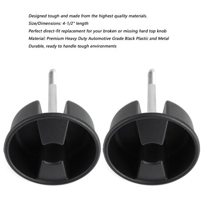 2007-2017 Jeep Wrangler 2pcs Hardtop Freedom Top Mounting Knob Screws