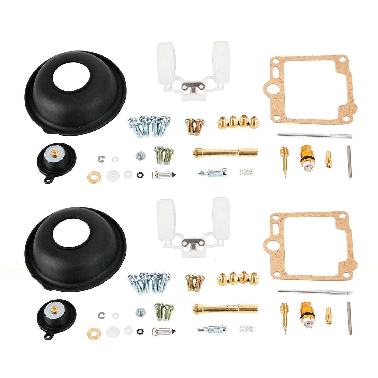 Kit de reparación y reconstrucción de carburador para Yamaha Virago XV750 (2 unidades, 1988-1998)