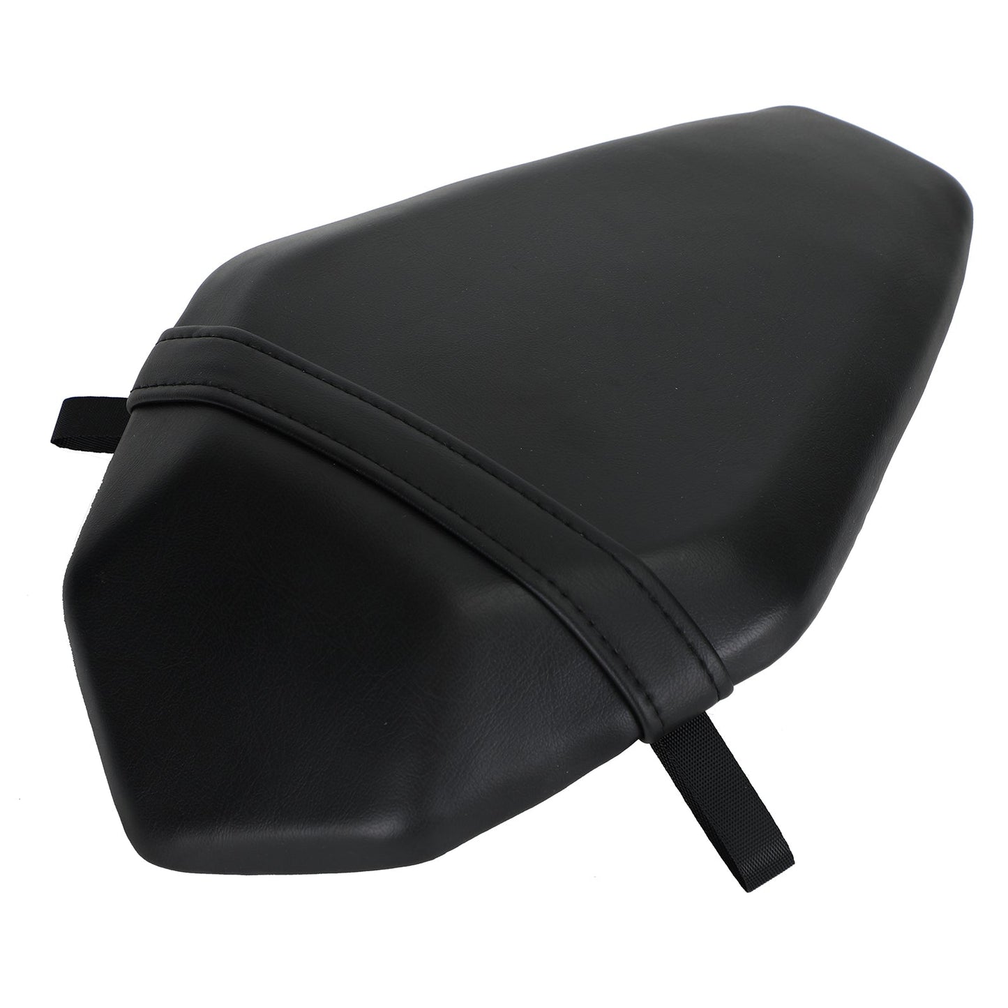 Cojín negro para asiento trasero de pasajero compatible con Kawasaki ZX-10R (2016-2020)