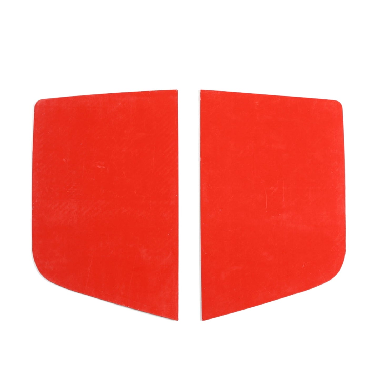 Carbon Front+Rear Triangular Window Glass Plate Trim Renegade 2016-2019