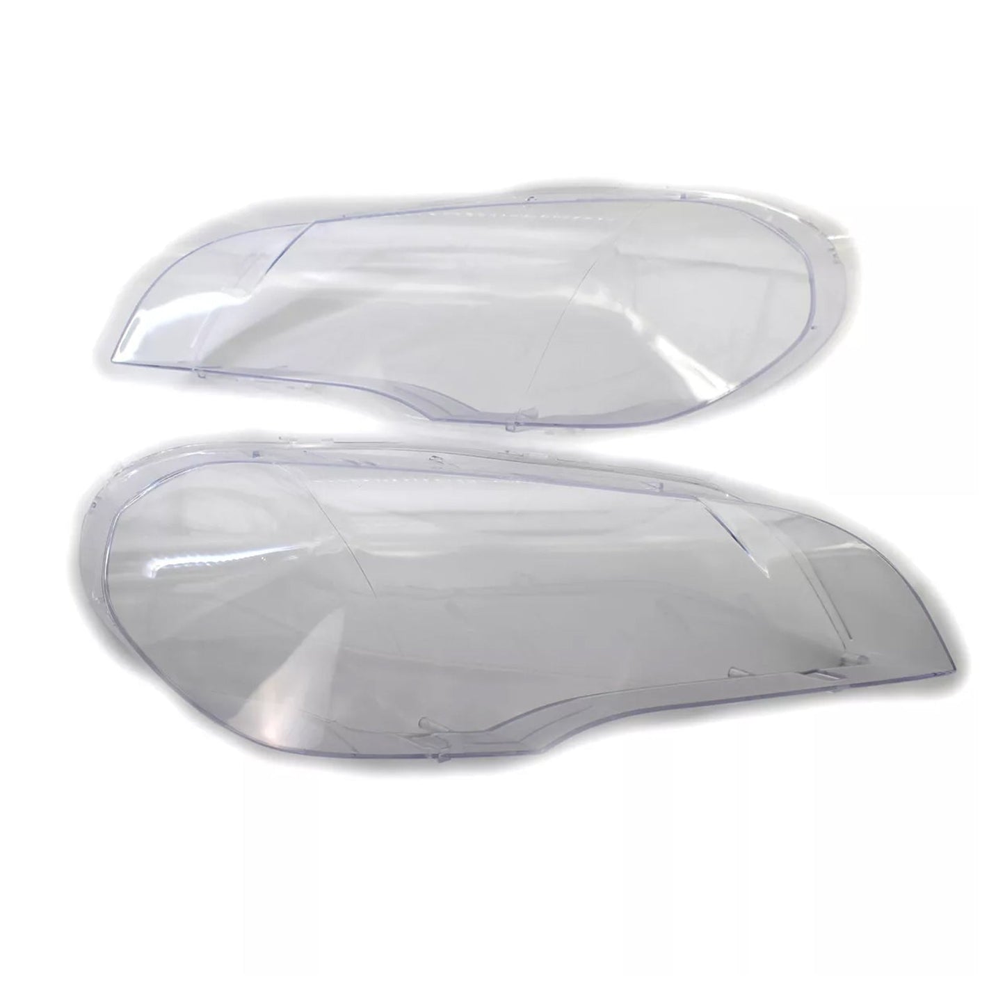 2007-2013 BMW X5 E70 2 pièces couvercle de lentille de phare transparent phare gauche + droit 63117288996 63117288998