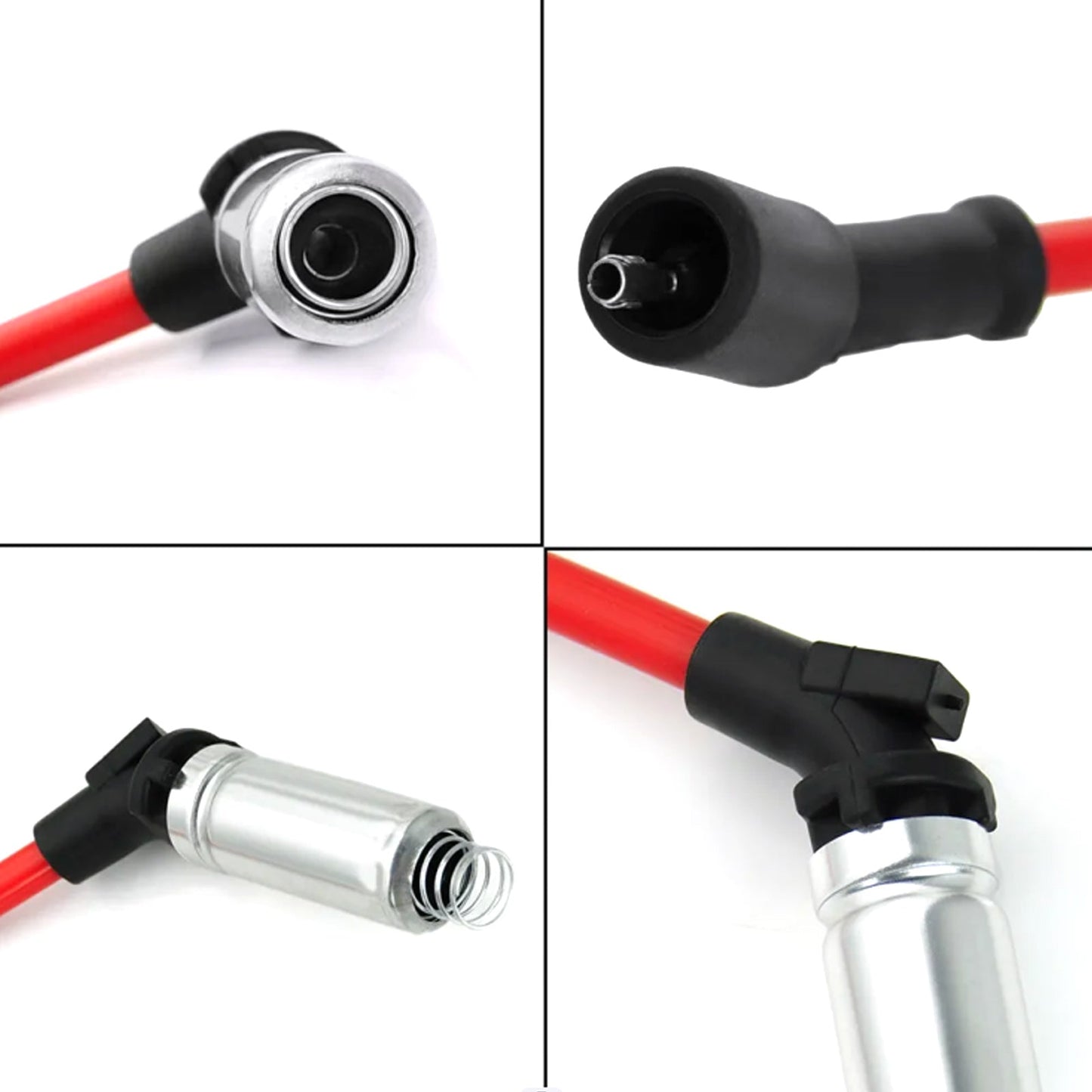 Buick Rainier 5,3 L V8 2005-2007, 8 bougies d'allumage + fils 10,5 mm, 19299585 41962