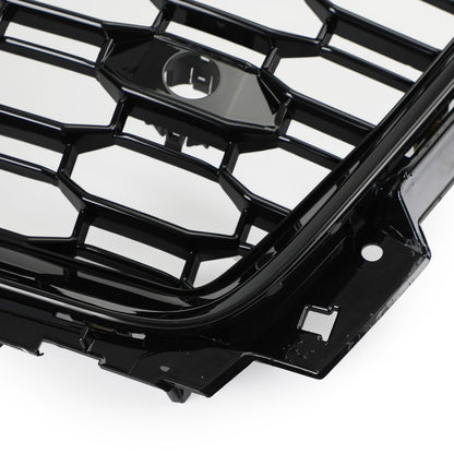 2017 2018 2019 Audi A5 / A5 Sline / S5 B9 RS5 Style Honeycomb Sport Mesh Hex Grille Front Bumper Glossy Black Grill