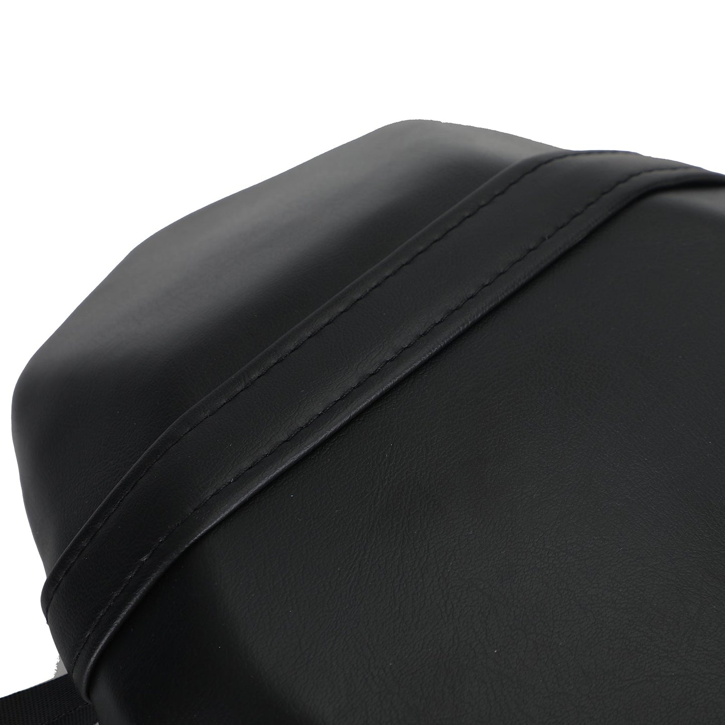 Cojín negro para asiento trasero de pasajero compatible con Kawasaki ZX-10R (2016-2020)