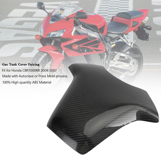 Gas Tank Cover Panel Fairing Protector For For Honda CBR1000RR 2004-2007 Carbon