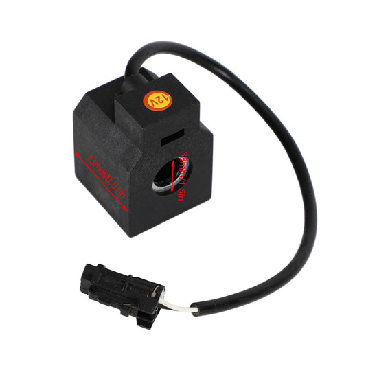 Bobine d'électrovanne 12 V CC pour pièces d'excavatrice Hyundai R55
