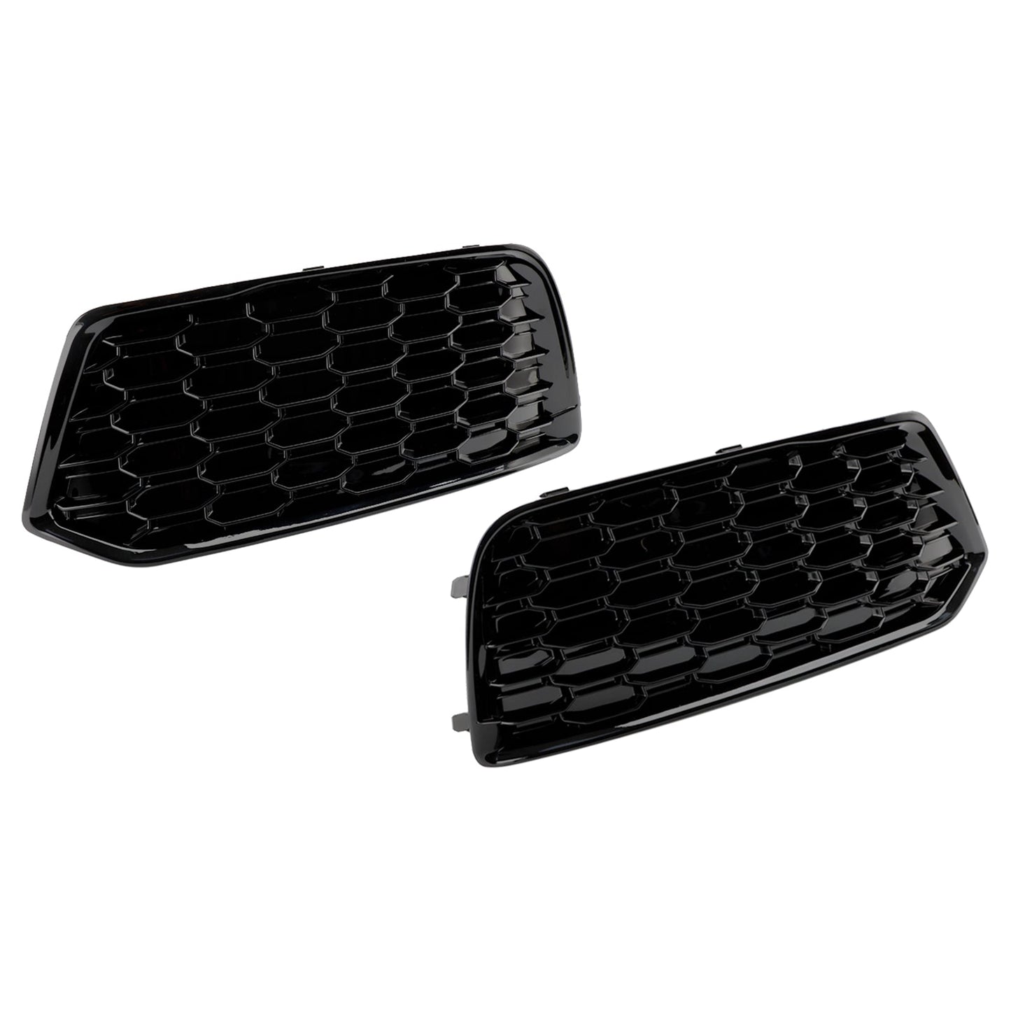 2018-2022 Audi Q5 Standard Version 80A807679D 80A807679DRU6 2PCS Front Bumper Cover Grille Grill Bezel Insert Generic