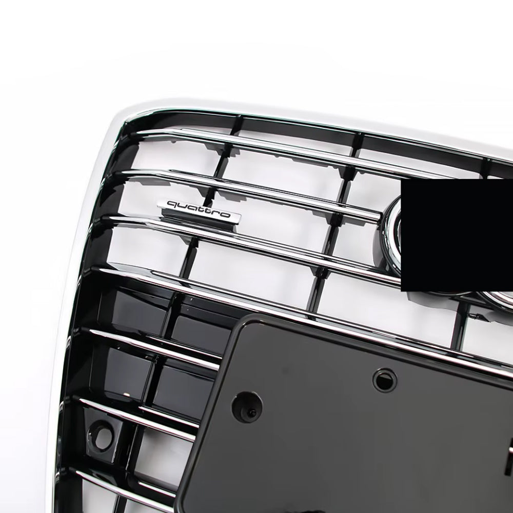 Audi A8 D4 2010-2014 High Quality ABS Chrome Black Front Bumper Grill 4H0 853 651 New Condition Grille Radiator Grilles