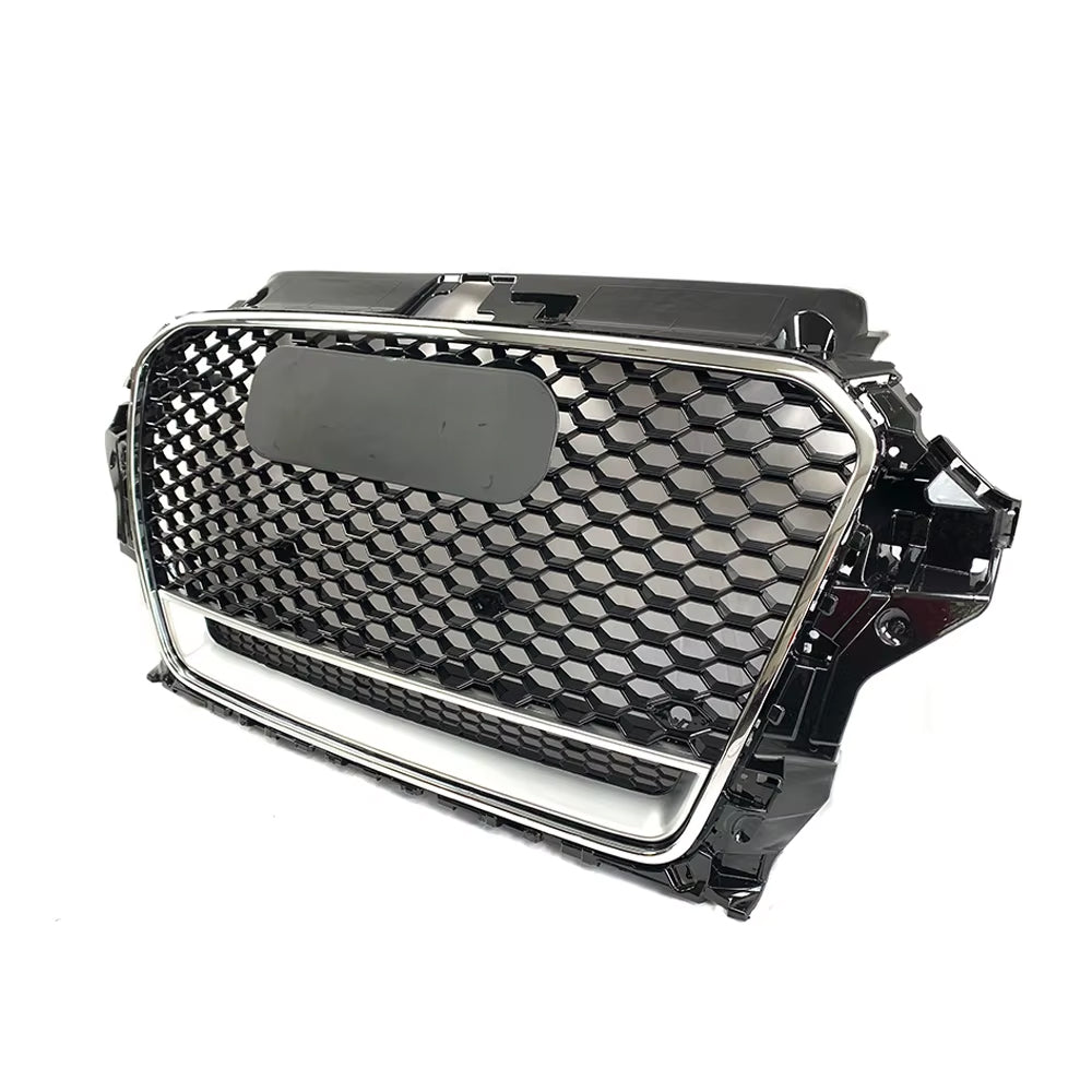 2013-2016 Audi A3 S3 8V To RS3/R3 Style High Quality ABS Honeycomb Front Bumper Grill
