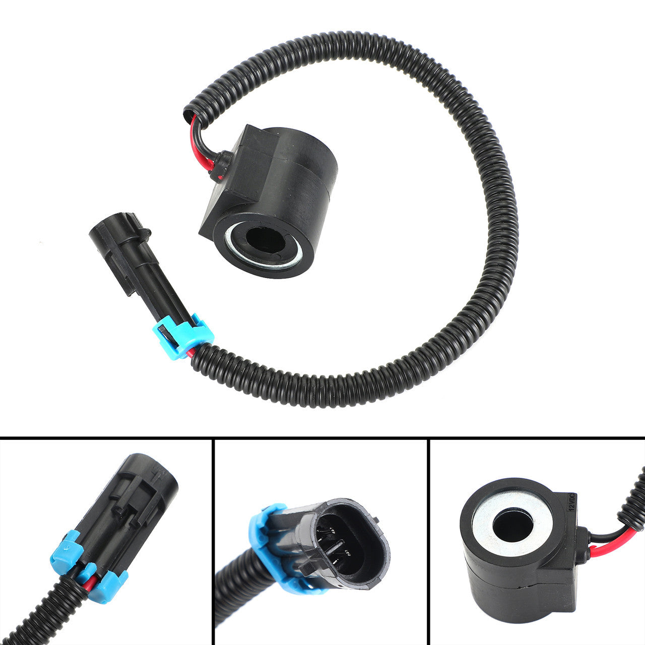 Bobine d'électrovanne 12 V CC avec connecteur pour chargeuses Bobcat 6671025 6309311