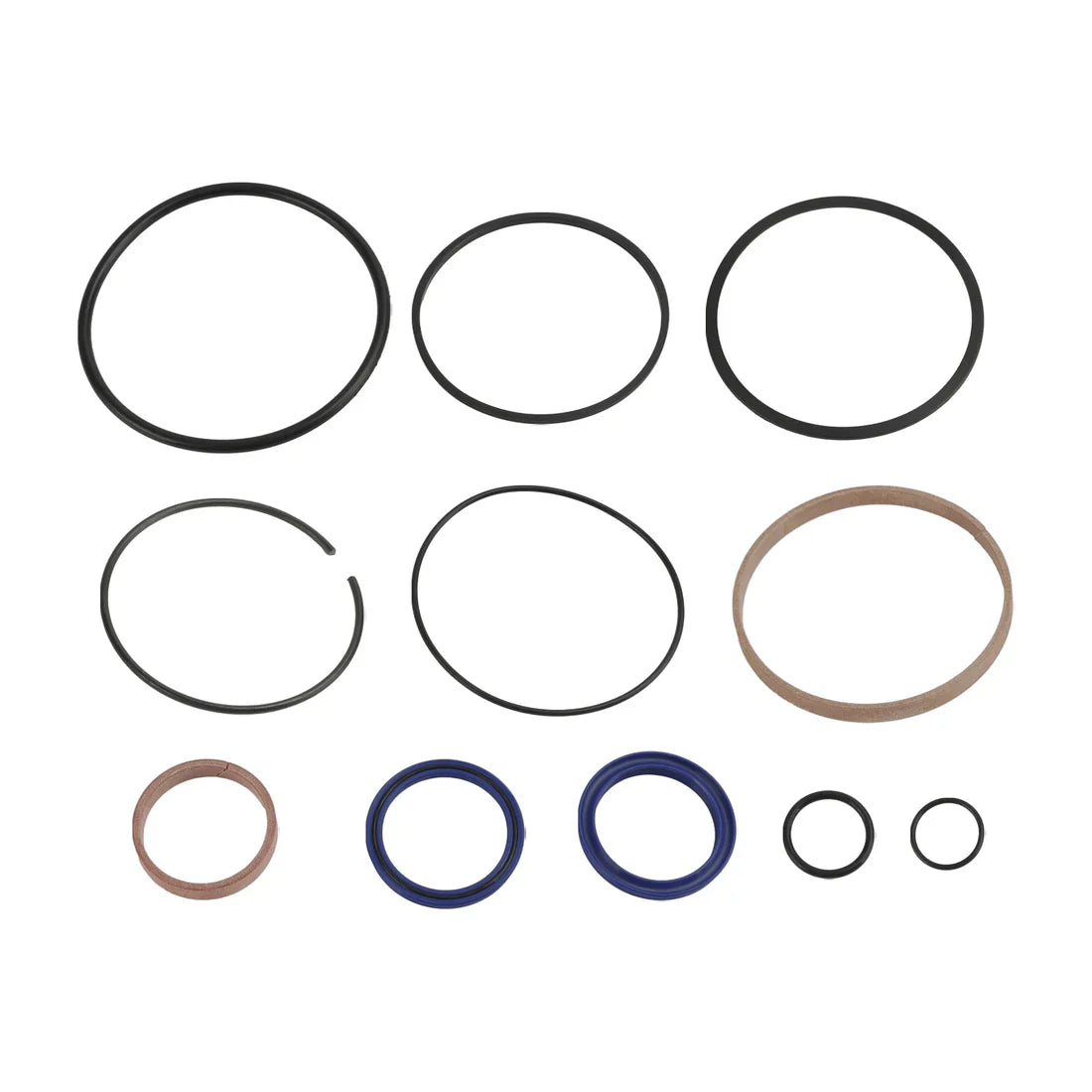 Champoo Hydraulic Log Splitter Rebuild Seal Kit For 4.0" Bore X 1.75" Rod Cylinde