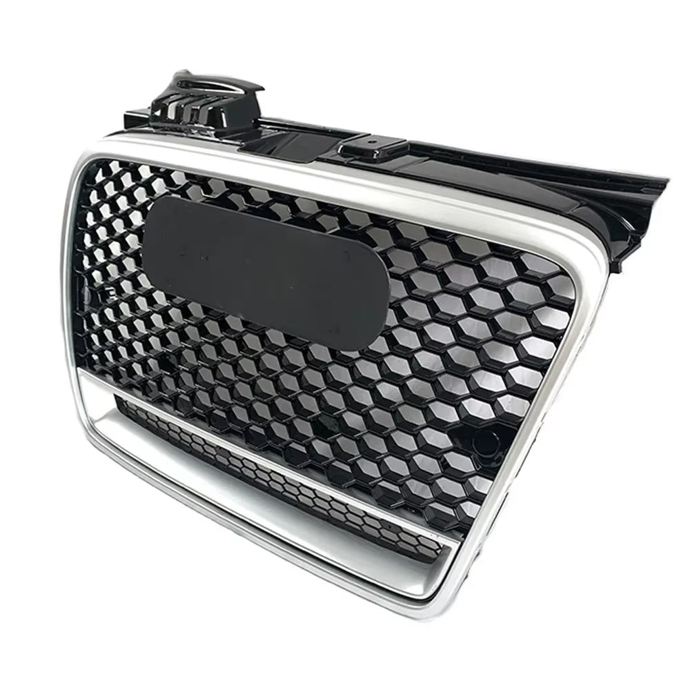 Audi 2004-2008 A4 S4 B7 To RS4 Style Upper Grill High Quality Bumper Grille