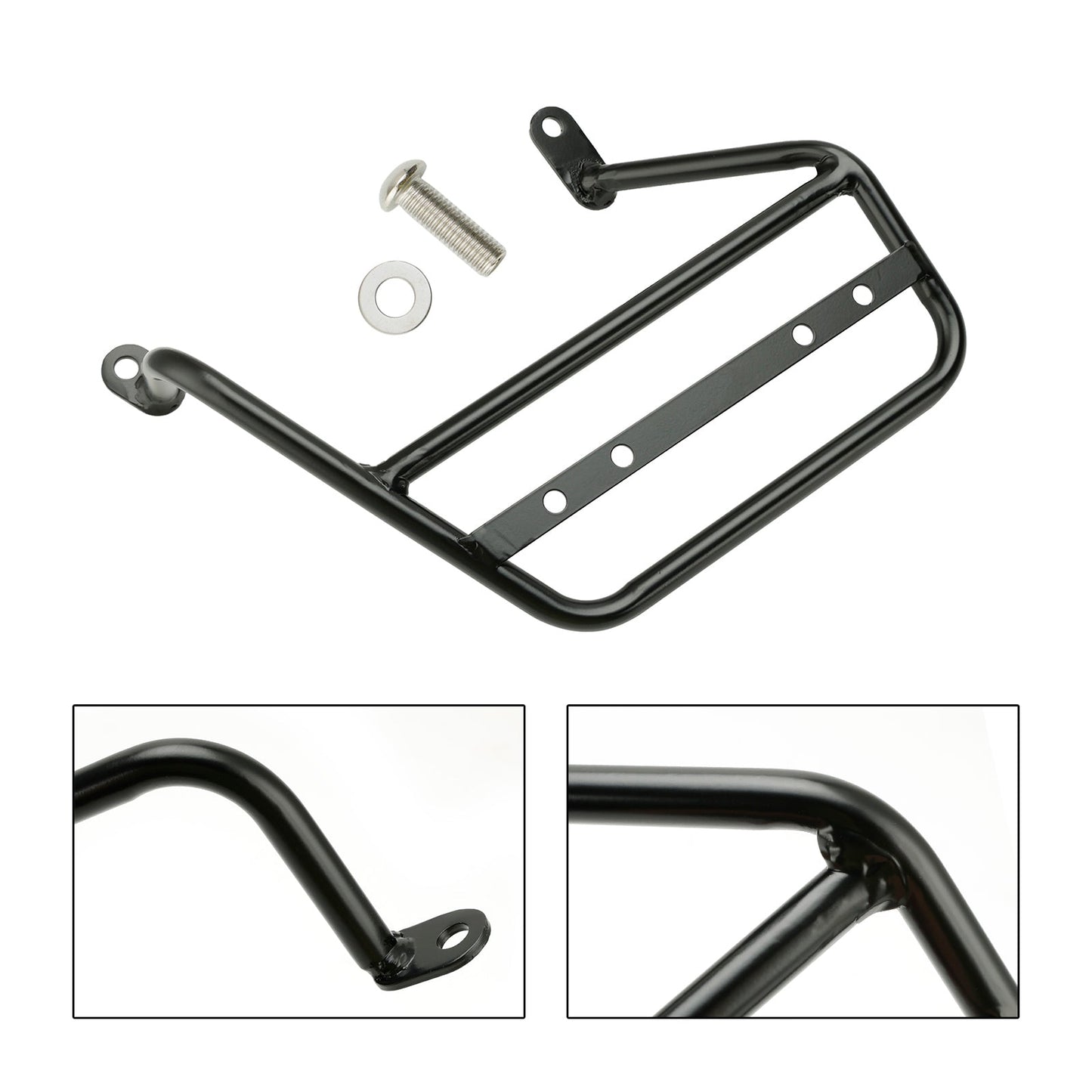 17-23 HONDA CB2200 EX RS Side Saddle Bag Mounting Bracket Black Right