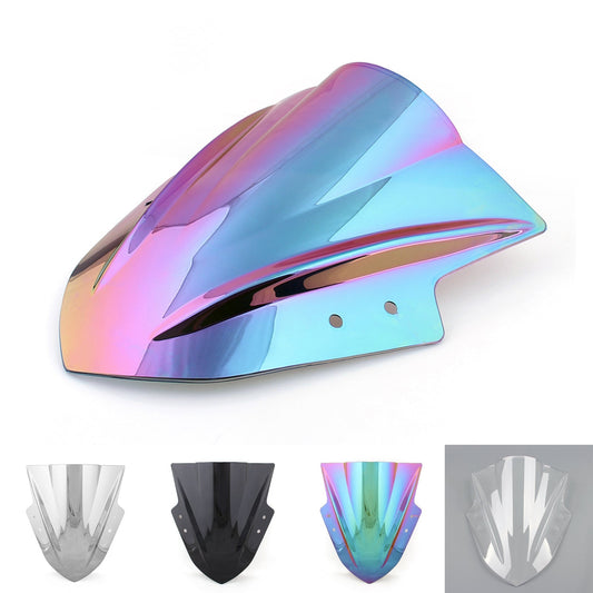 Pare-brise à double bulle pour Kawasaki Ninja 300 EX300 2013-2017