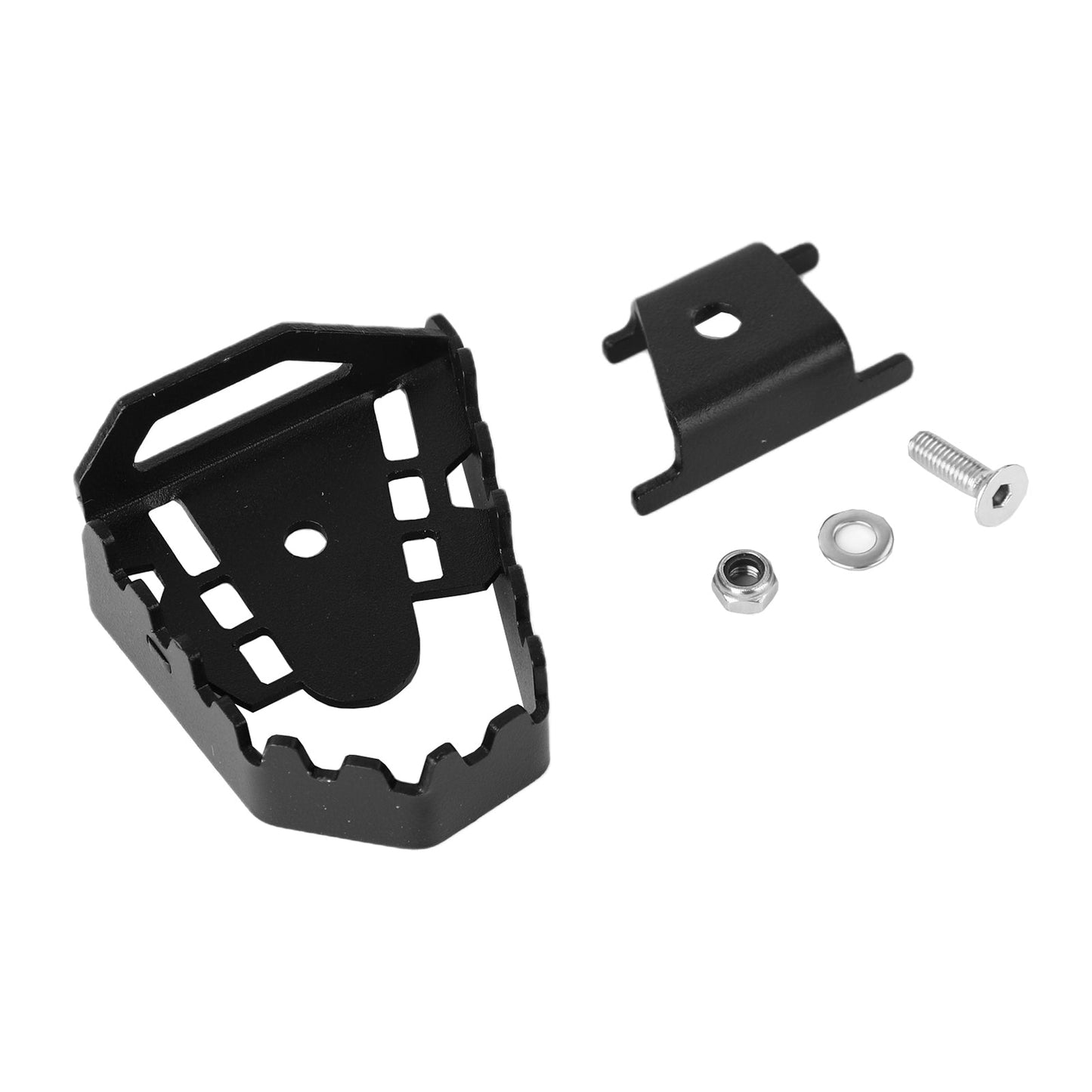 Extensión de pedal de freno de aluminio para F850Gs y F750Gs (08-16, 09), color plateado
