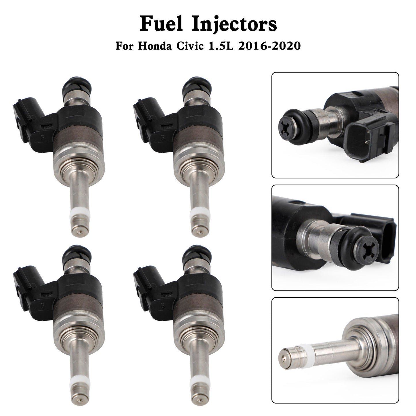 Injecteurs de carburant 4 pièces pour Honda Civic 1,5 L 2016-2020 1601059B315
