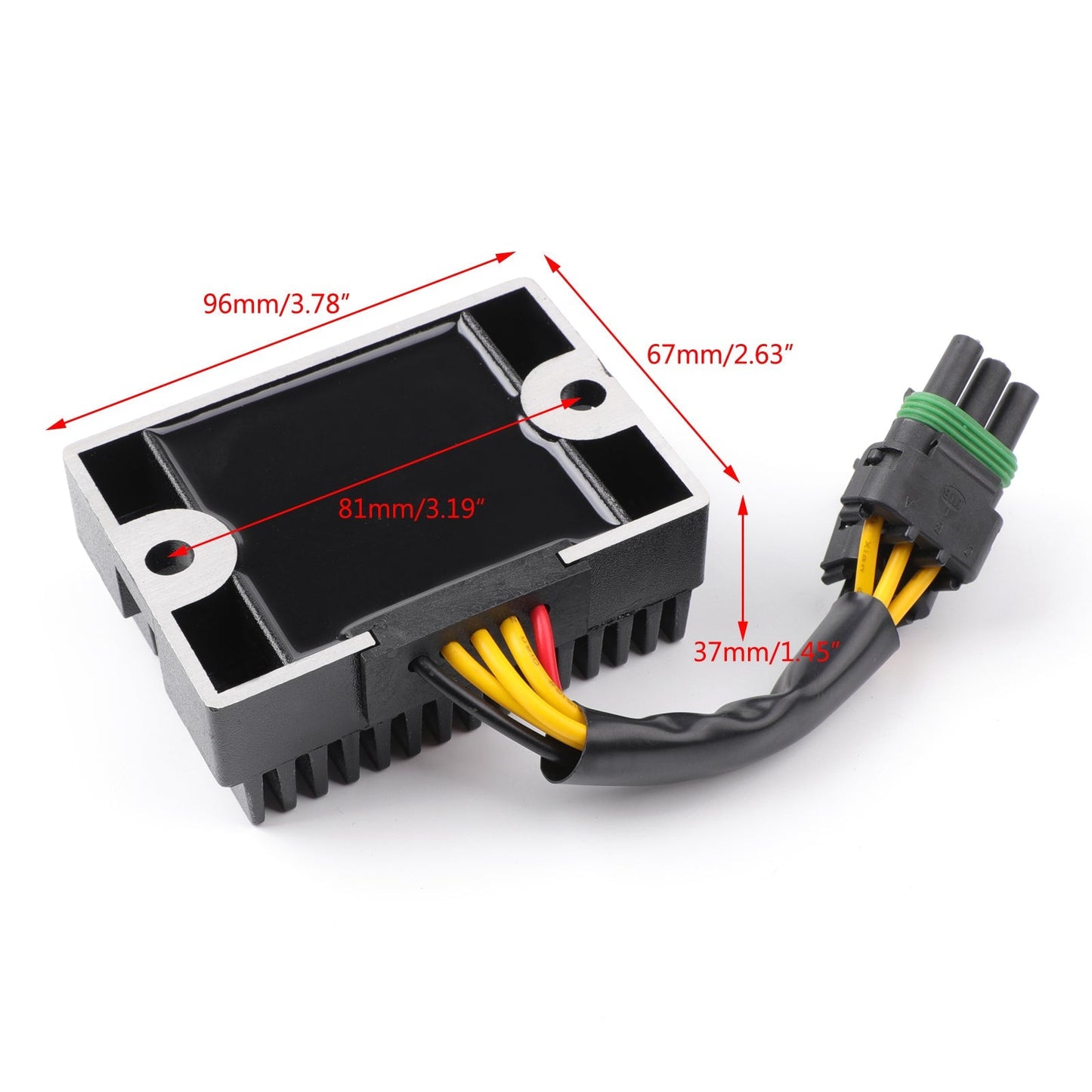 Régulateur de tension redresseur compatible avec les VTT BOMBARDIER DS 650 2000-2002