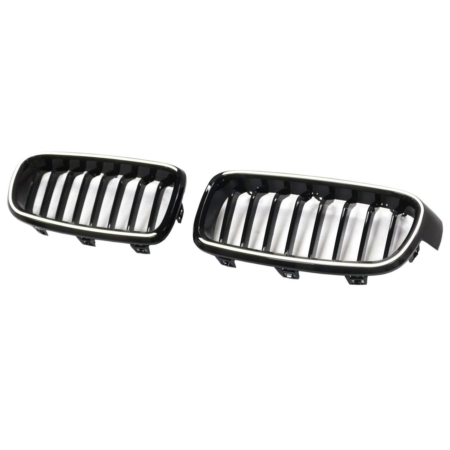 2012-2019 Gloss Black Front Kidney Grille Grill Fit BMW 3 Series F30 F31 F35
