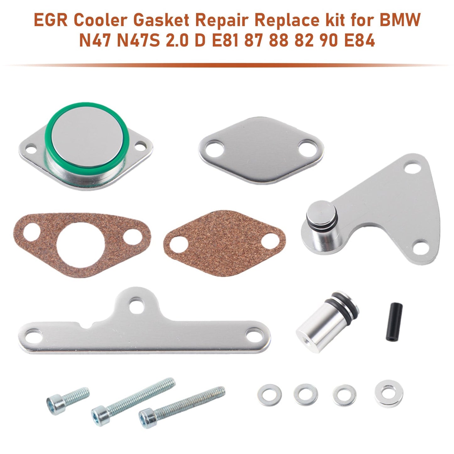 Kit de réparation et de remplacement du joint du refroidisseur EGR pour BMW N47 N47S 2.0 D E81 87 88 82 90 E84