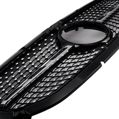 Diamond Front Grille Grill Fit Mercedes-Benz H247 GLA250 GLA200 2020-2023