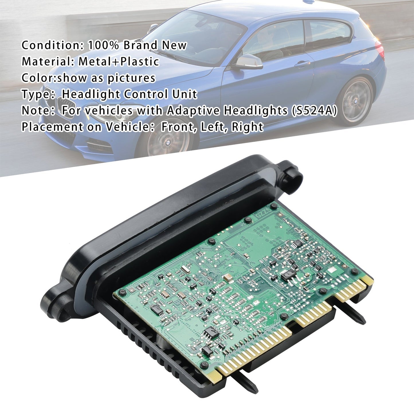 Module de commande de phares au xénon TMS 7304062 63117304062 pour BMW F20 F21