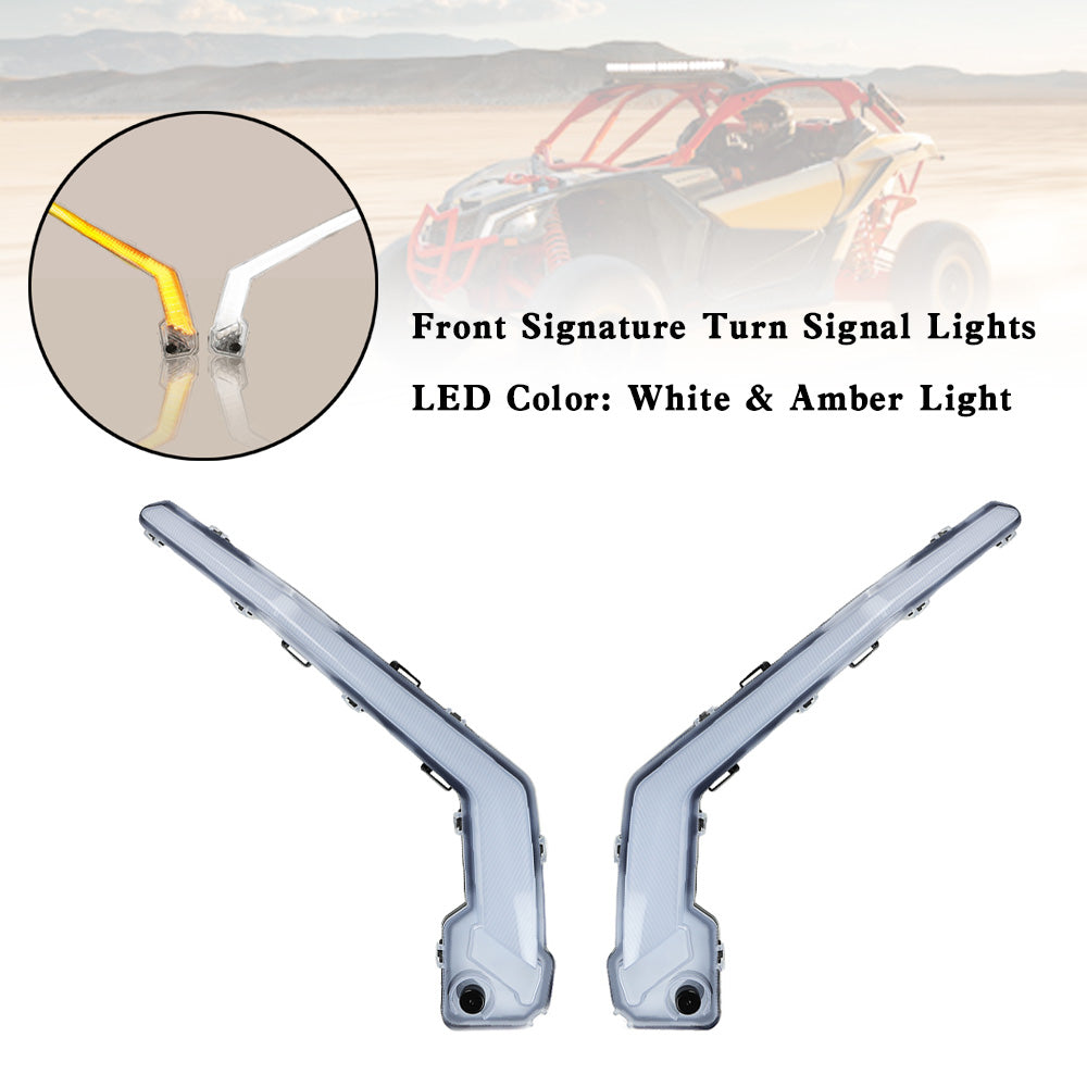 Clignotants avant Signature pour Can-Am Maverick X3 XDS XRS 2017-2023