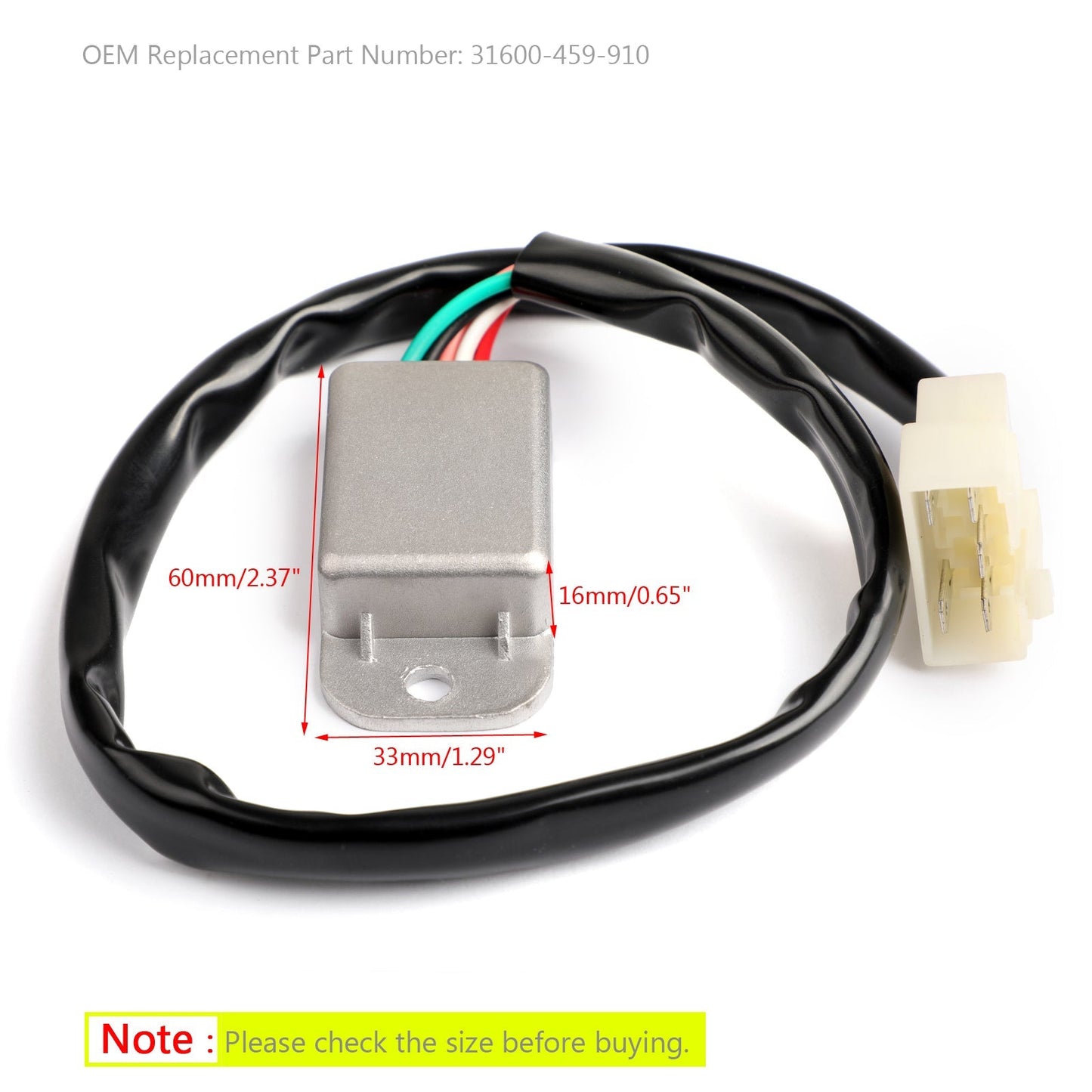 New Regulator Rectifier 6V For Honda CT110 Postie Bikesc 1986-03 31600-459-910