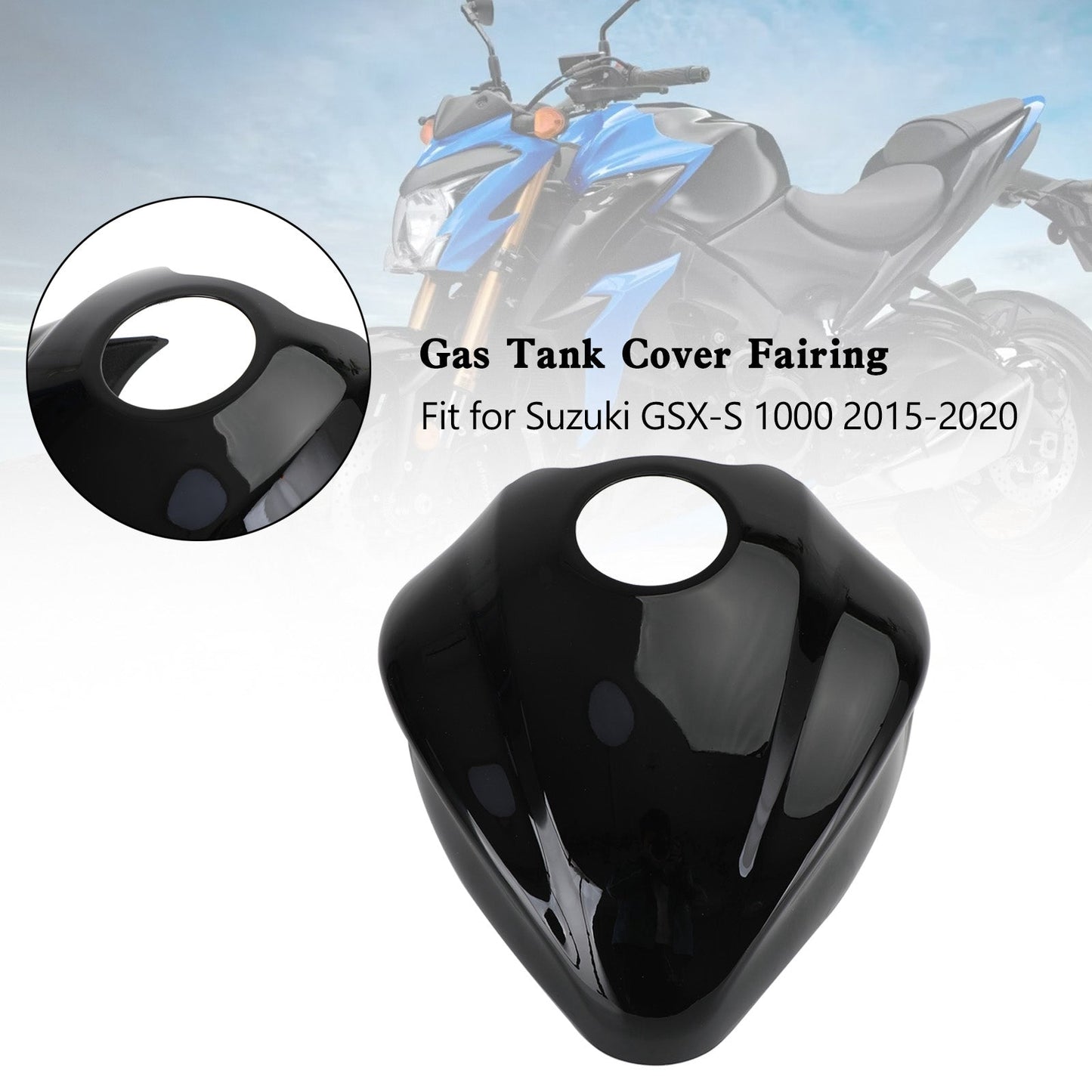 Protection de carénage de couvercle de réservoir d'essence pour Suzuki GSX-S 1000 GSXS 2015-2020