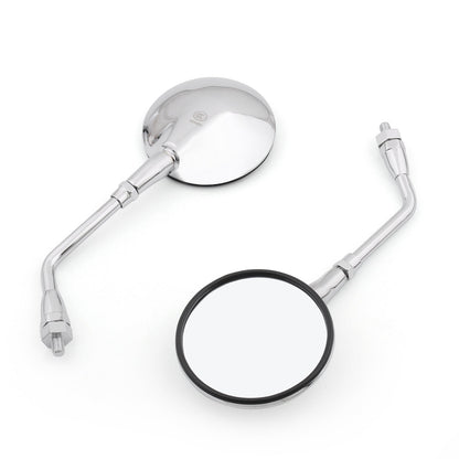 1 Pair Motorcycle Rearview Side Mirrors For Honda CB400SS VT750 CBF500 04-05
