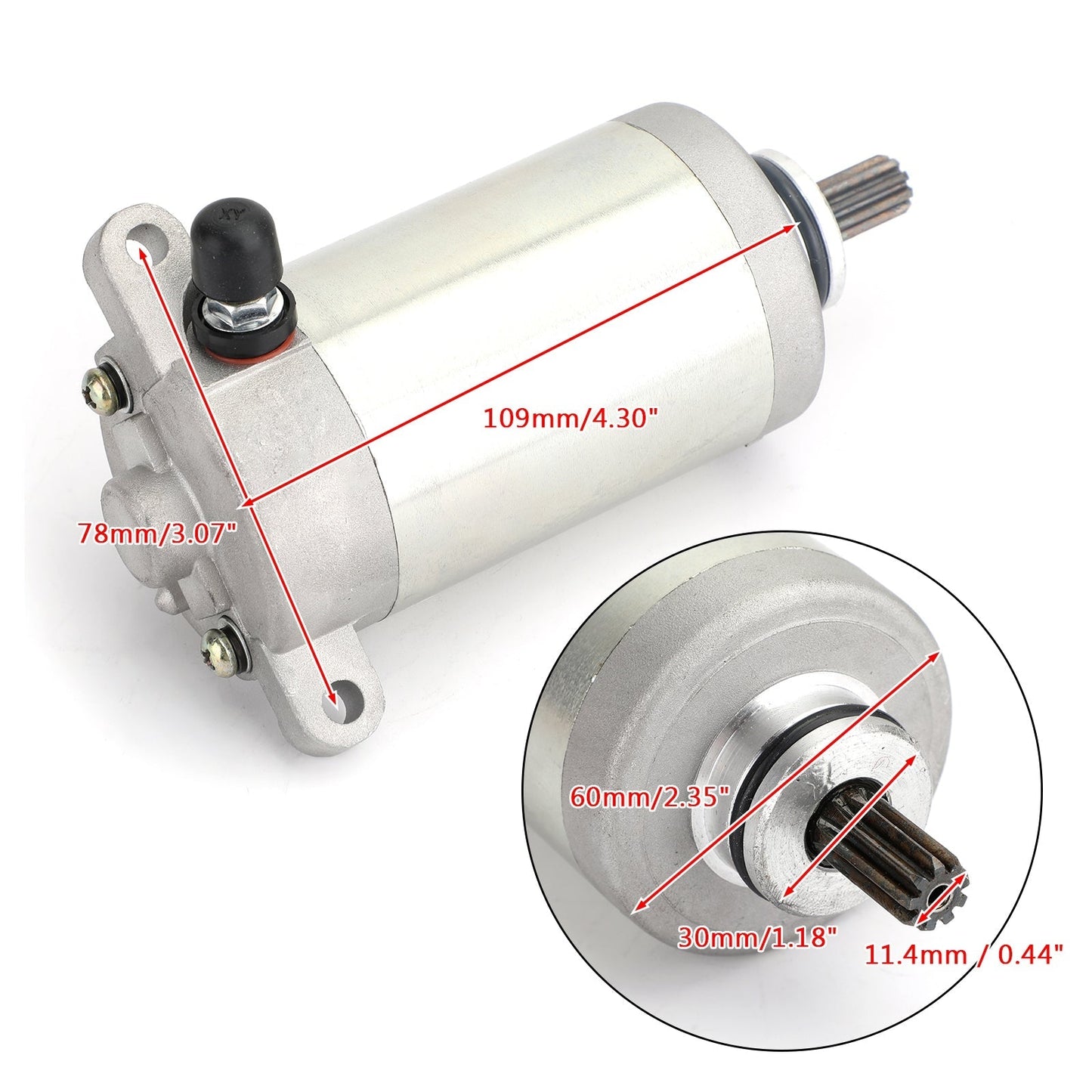 New Starter For Kawasaki ATV KLF220 KLF250 Bayou 220 250 88-11 21163-1130 KA-104 Assosary