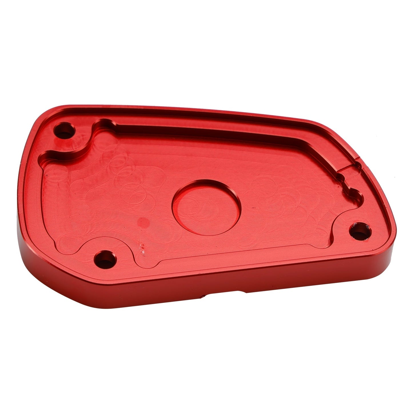 Tapa de líquido de freno delantero de aluminio MOTO GUZZI V85 TT 850 19-24, color rojo