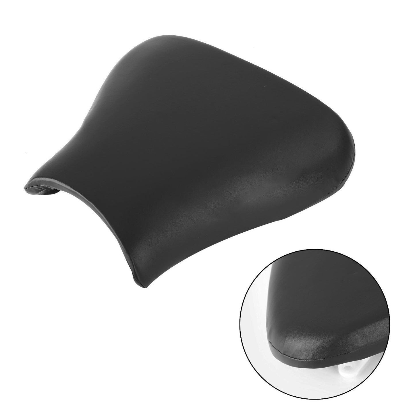 Asiento delantero con amortiguación para conductor, color negro, compatible con Suzuki GSX-R 600 750 96-00