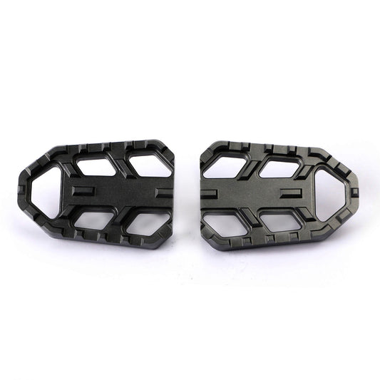 Wide Foot Peg Adaptors Black Fit for Suzuki DL V-Strom 650 1000 / XT 2006-2020