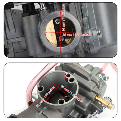 Suzuki GN125 1994-2001 GS125 EN125 GN125E 26mm Carburetor Carb