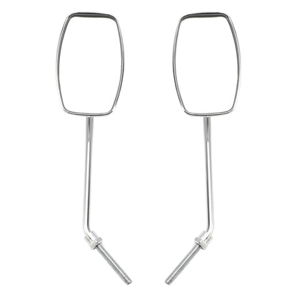 Honda C65 C50 C70 C90 CM90 CM91 88110-001-305 Chrome Rearview Mirrors Left and Right M8x1.2