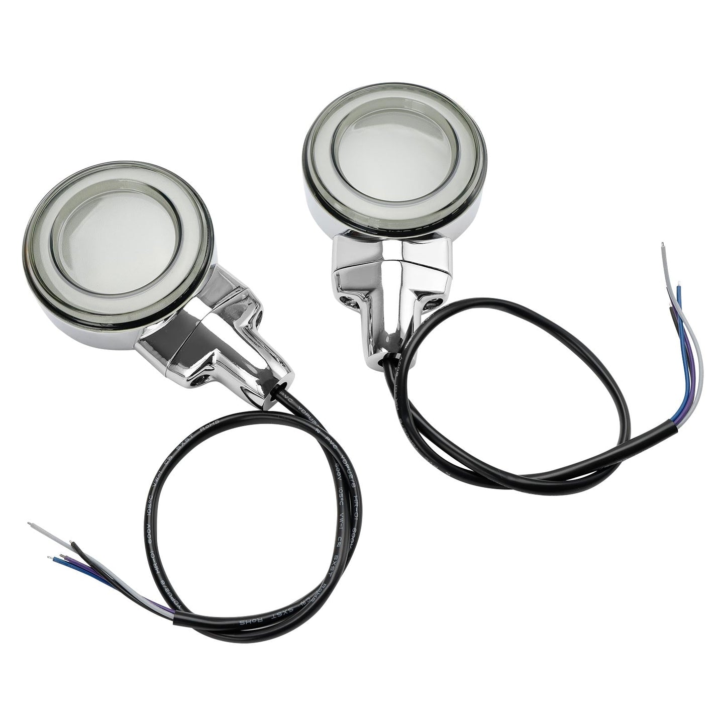 Heritage Softail Classic Touring 99-23 LED Flat Front Turn Signal Light Assosary