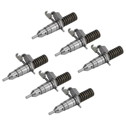 6PCS Fuel Injectors 1278216 127-8222 127-8205 0R-8682 fit Caterpillar 3116 3114