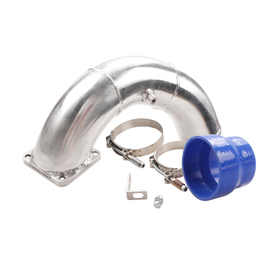 1994-1998.5 Dodge Ram 2500 3500 5.9L 12V Cummins Diesel 3.5" Air Intake Elbow Charge Pipe Assosary
