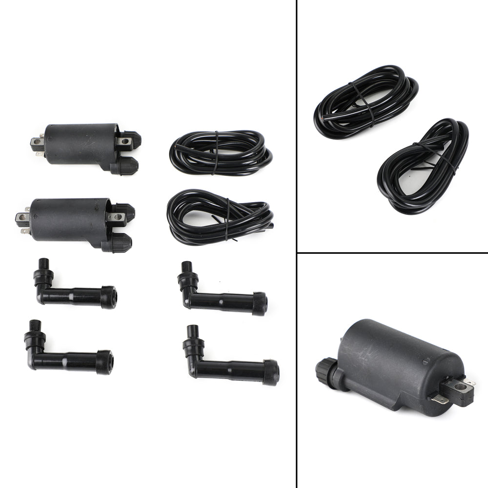 Ignition Coils Caps and Wire for For Honda CB650 CB650C CB650SC GL1100 GL1200