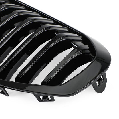 2019-2023 BMW F40 118i 120i 116d 118d M135i 1-Series Front Bumper Grill Gloss Black Grille