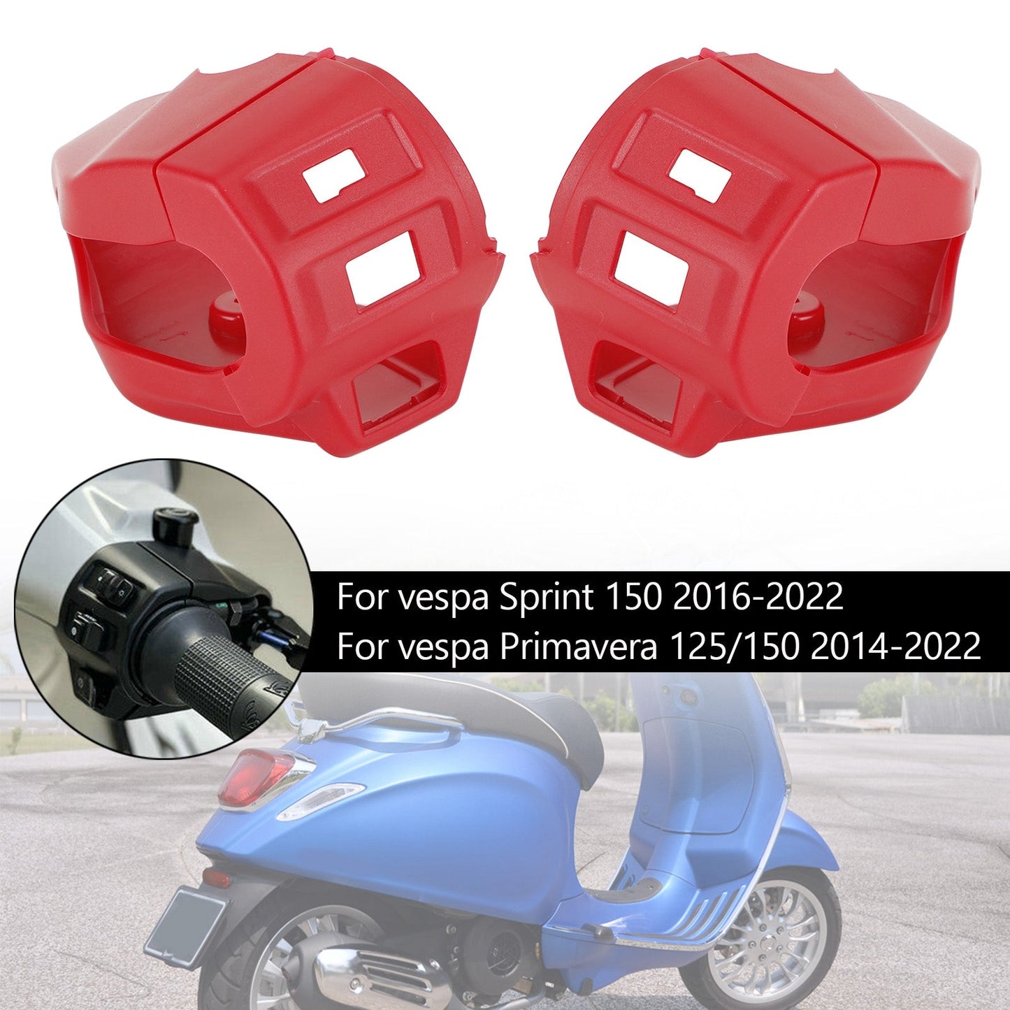 Cache-boutons de guidon pour Sprint Primavera 125 150 2014-2022