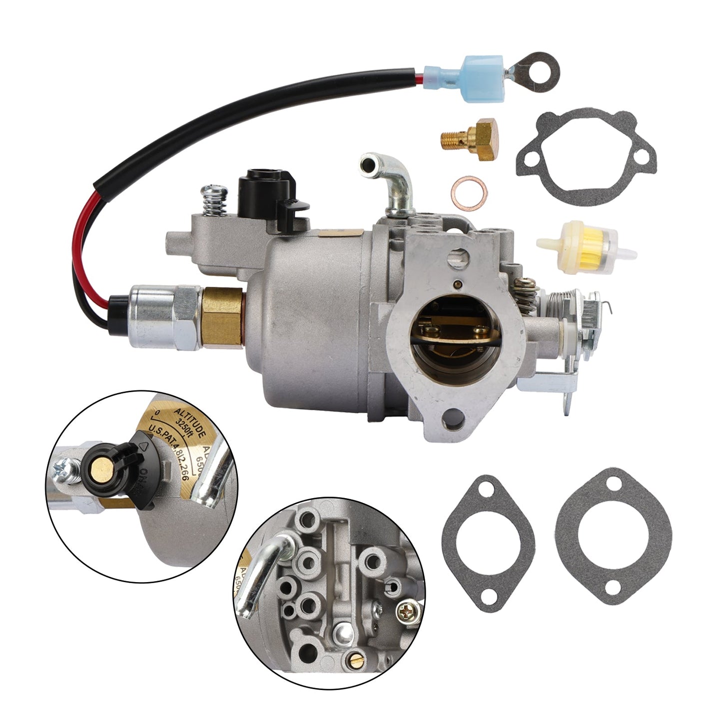 Carburateur Onan Cummins A041D736 A042P619 Microquiet 4000W 4KYFA26100
