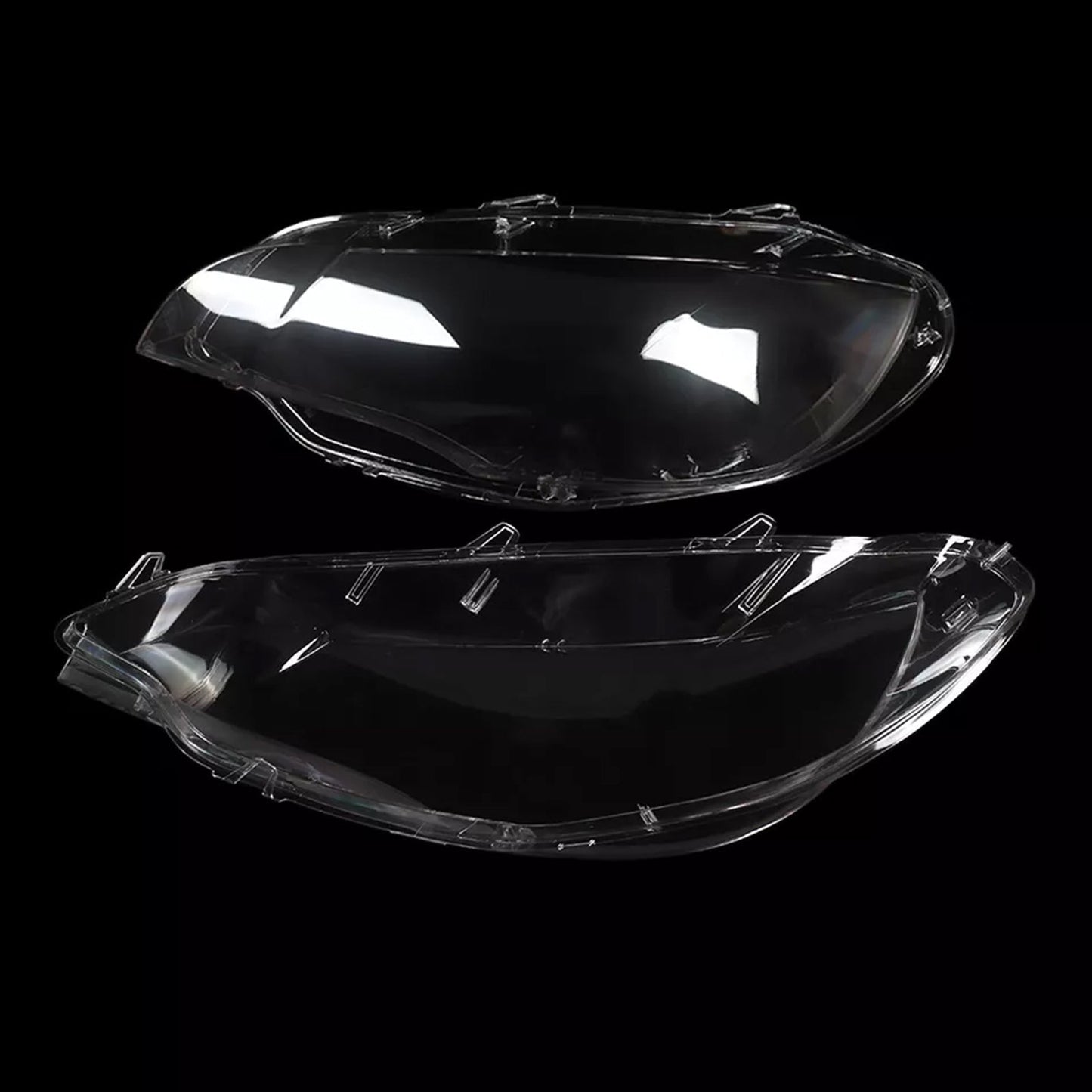 2008-2014 BMW E71 X6 2 pièces couvercle de lentille de phare transparent phare gauche + droit 63117271371 63117271372