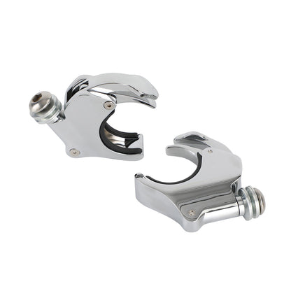 Windshield Fork Clamp Bracket Holder for Dyna Street Bob Wide Glide 2006+