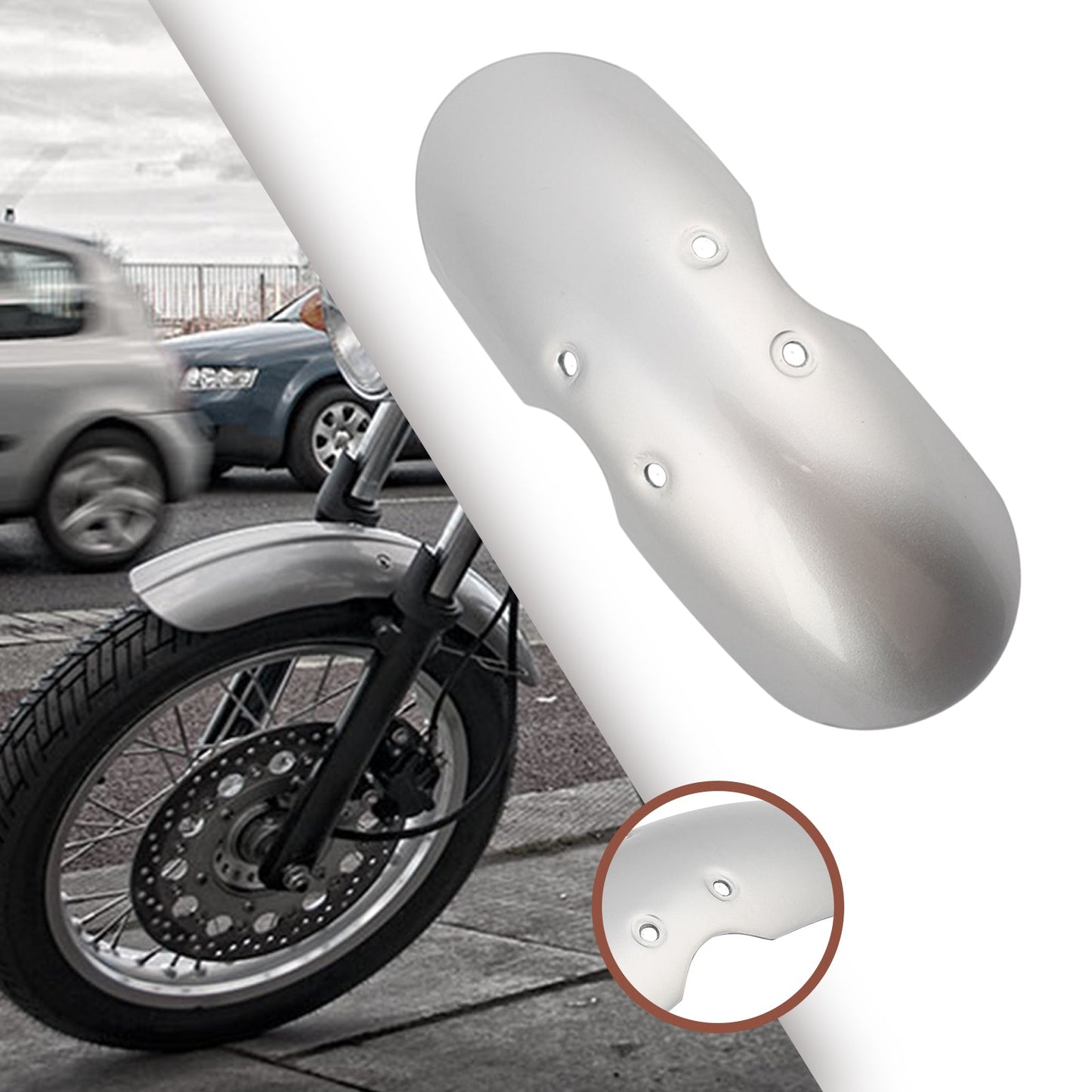 Guardabarros delantero para Bonneville T100 Scrambler Thruxton 2001-2016