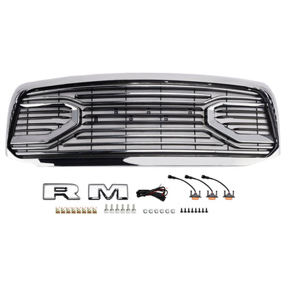 Dodge RAM 1500 2006-08 RAM1500 Chrome Front Bumper Grill Grille