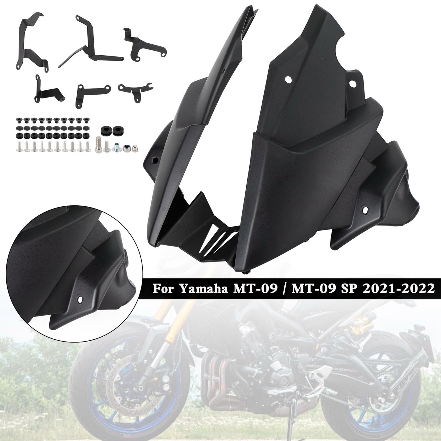 Ermax Belly Pan Lower Engine Side Fairing For Yamaha MT-09 / SP 2021-2022
