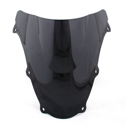 Pare-brise double bulle pour Suzuki SV650, SV650S 03-12, SV1000S 2003-2008, noir