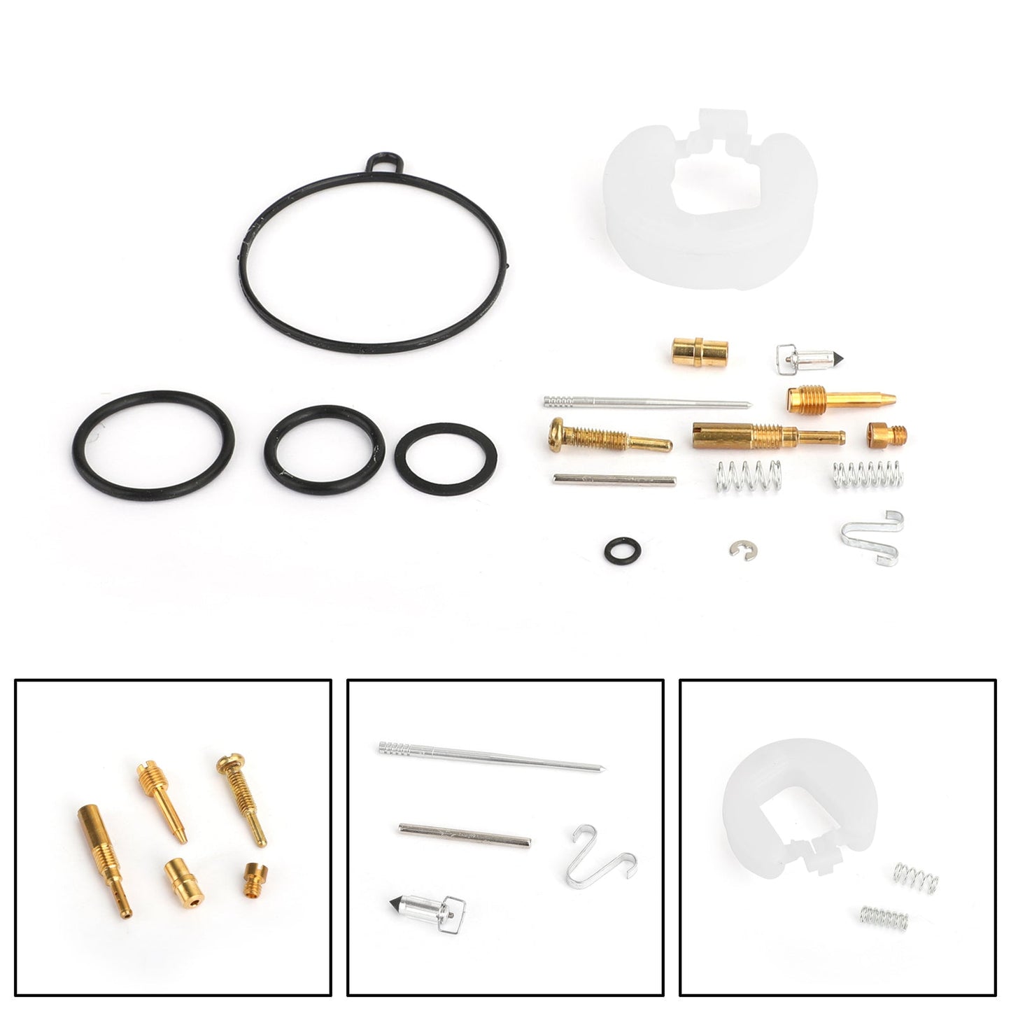 Kit de reparación y reconstrucción de carburador Honda compatible con Honda R70R 2000-2003 CRF70F 2004-2005